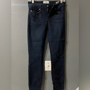 PAIGE Women's Dark Indigo Jeans